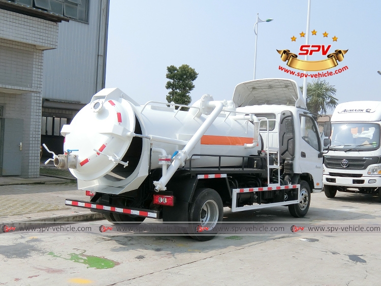 Sewer Vacuum Truck Foton - RB